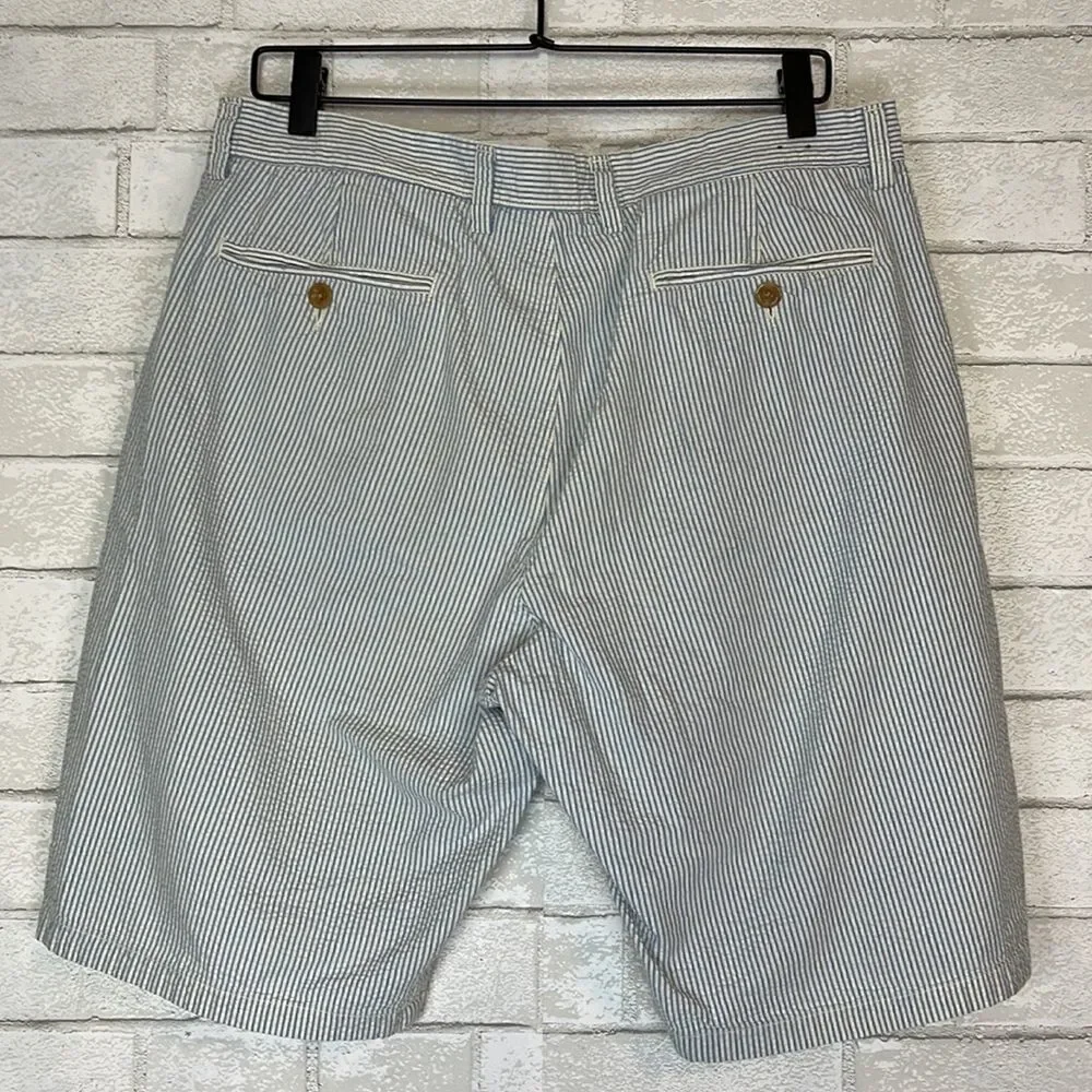J. Crew Men’s Seersucker Club 10.5” Shorts 34